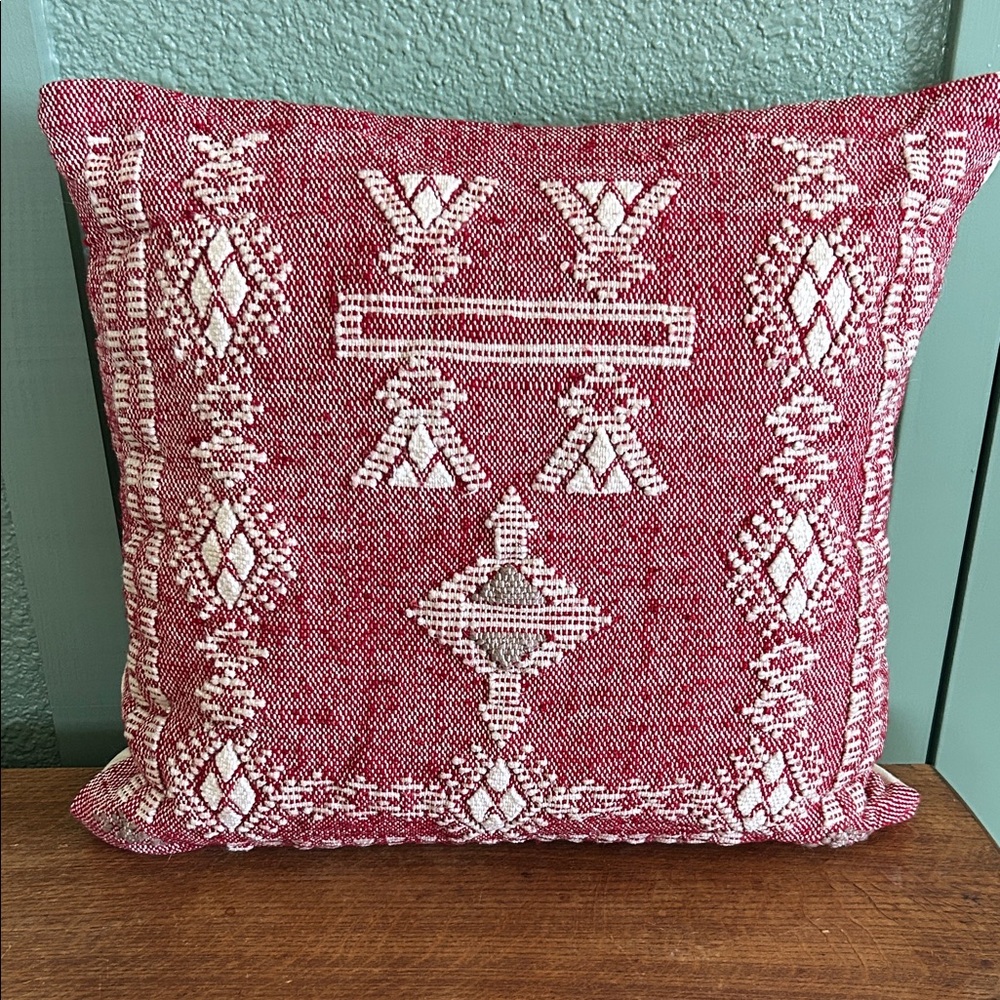 West elm pillow cover.